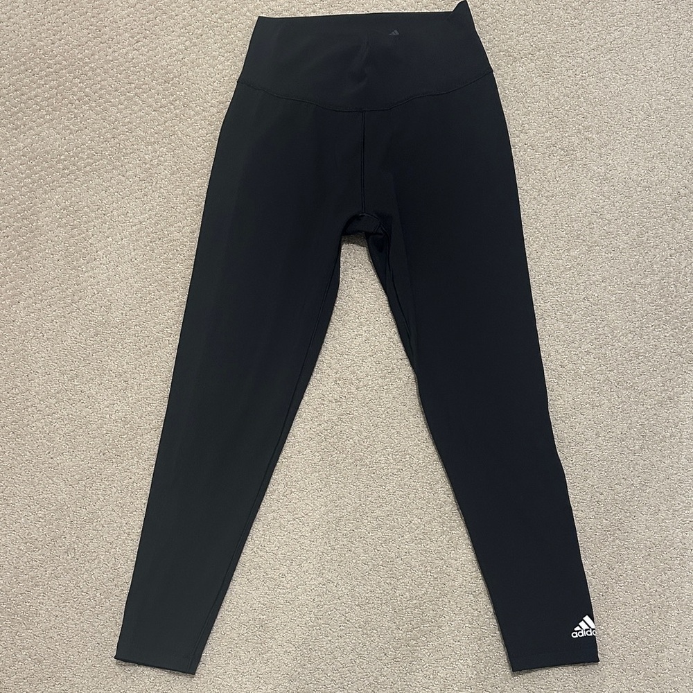Adidas Women’s Believe This 7/8 Black High-Waisted Leggings